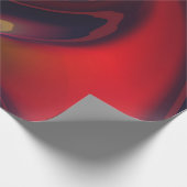 Papier Cadeau Amber Goddess, Abstract Orange and Gold Passion (Coin)