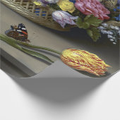 Papier Cadeau Ambrosius Bosschaert de fleur toujours la vie plus (Coin)