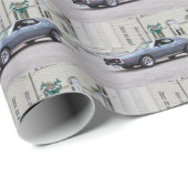 Papier Cadeau AMC Javelin SST 1974 (Coin rond)