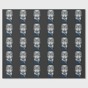 Papier Cadeau Âme de loup