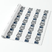 Papier Cadeau Âme de loup (Déroulé)