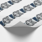 Papier Cadeau Âme de loup (Coin)