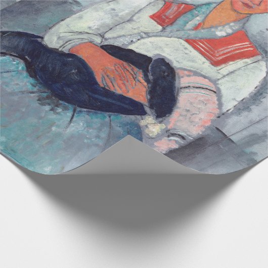 Papier Cadeau Amedeo Modigliani - Femme tzigane avec bébé (Coin)