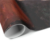 Papier Cadeau Amedeo Modigliani - Robe de soirée pour filles rou (Coin rond)