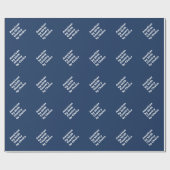 Papier Cadeau Américain par naissance, pays par choix (Plat)