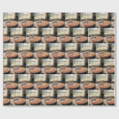 Papier Cadeau American Flag Crust On Strawberry Pie (Plat)