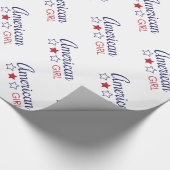 Papier Cadeau American Girl Stars (Coin)