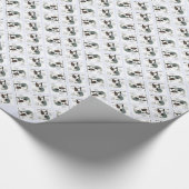 Papier Cadeau American Staffordshire Terrier History, (Coin)