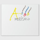 Papier Cadeau Americano (Plat)