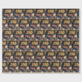 Papier Cadeau America's 250th Birthday Party (Plat)