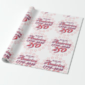 Papier Cadeau Amérique 250 (Déroulé)