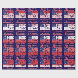 Papier Cadeau Amérique 250