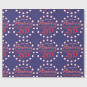 Papier Cadeau Amérique 250 (Plat)