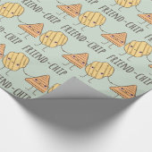 Papier Cadeau Ami amusant chips (Coin)