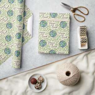 Papier Cadeau Ami de la Terre