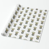 Papier Cadeau Ami des Jardiniers (Déroulé)