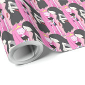 Papier Cadeau Amis (Coin rond)