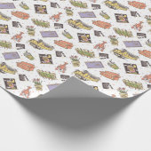 Papier Cadeau AMIS™ | Motif d'icône Poka Dot (Coin)