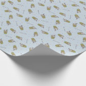 Papier Cadeau AMIS™ | Polka Dot Central Perk Motif (Coin)