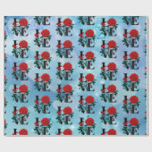 Papier Cadeau Amoreux (Plat)