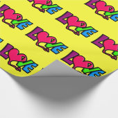 Papier Cadeau Amour (Coin)
