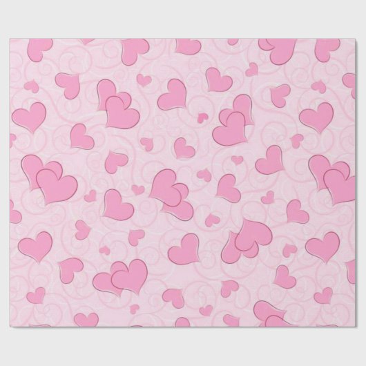 Papier Cadeau Amour (Plat)