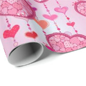 Papier Cadeau Amour (Coin rond)