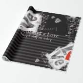 Papier Cadeau Amour (Déroulé)