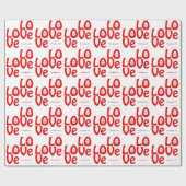 Papier Cadeau Amour (Plat)