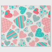 Papier Cadeau Amour (Plat)