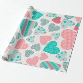 Papier Cadeau Amour (Déroulé)