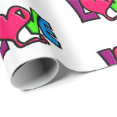 Papier Cadeau Amour (Coin rond)