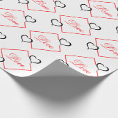 Papier Cadeau Amour (Coin)