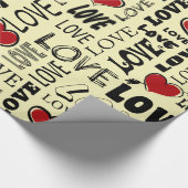 Papier Cadeau Amour (Coin)