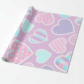 Papier Cadeau Amour (Déroulé)
