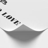 Papier Cadeau Amour (Coin)
