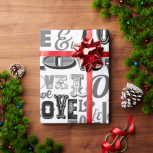 Papier Cadeau Amour 3
