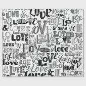 Papier Cadeau Amour 3 (Plat)