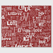 Papier Cadeau Amour 5 (Plat)