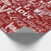 Papier Cadeau Amour 5 (Coin)