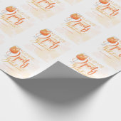 Papier Cadeau Amour à Premier SPRITZ Réception de Mariage Modern (Coin)