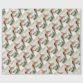 Papier Cadeau Amour de Fête de la mariée (Plat)