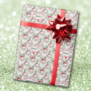Papier Cadeau Amour de le père Noël Enfant