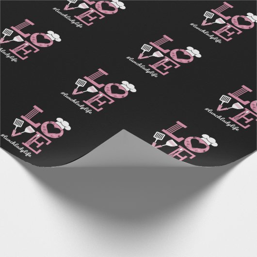 Papier Cadeau Amour Déjeuner Lady Life Funny Valentines Jour Cad (Coin)