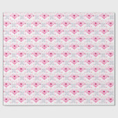 Papier Cadeau Amour drôle mignon (Plat)