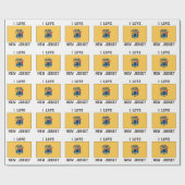 Papier Cadeau Amour du New Jersey (Plat)