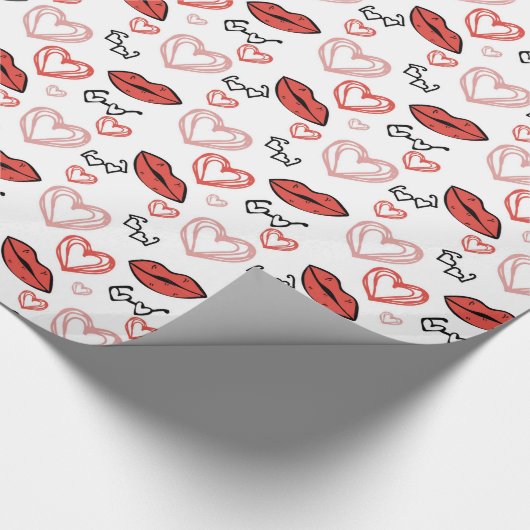 Papier Cadeau Amour et affection (Coin)