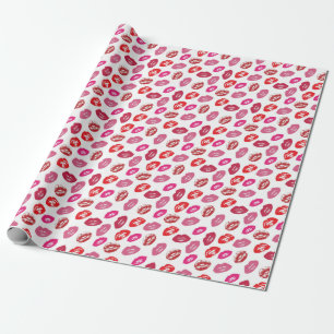 Papier Cadeau Amour Et Baisers