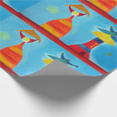 Papier Cadeau Amour Frindship Family Party Matte Wrapping Papier (Coin)