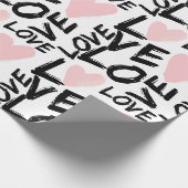 Papier Cadeau Amour moderne (Coin)